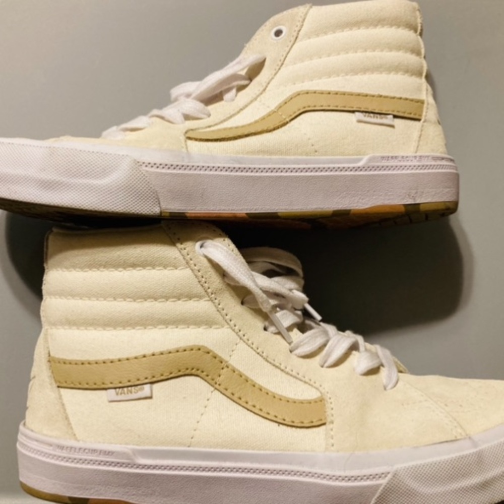 Vans Cream White BMX Sneakers